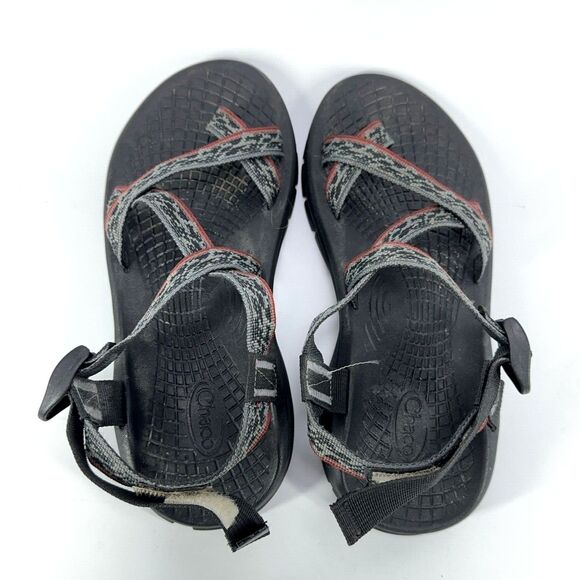Mens 10 Chaco J104865 Grandeur Waterproof Strappy Hiking Black Outdoor Sandals main image 4